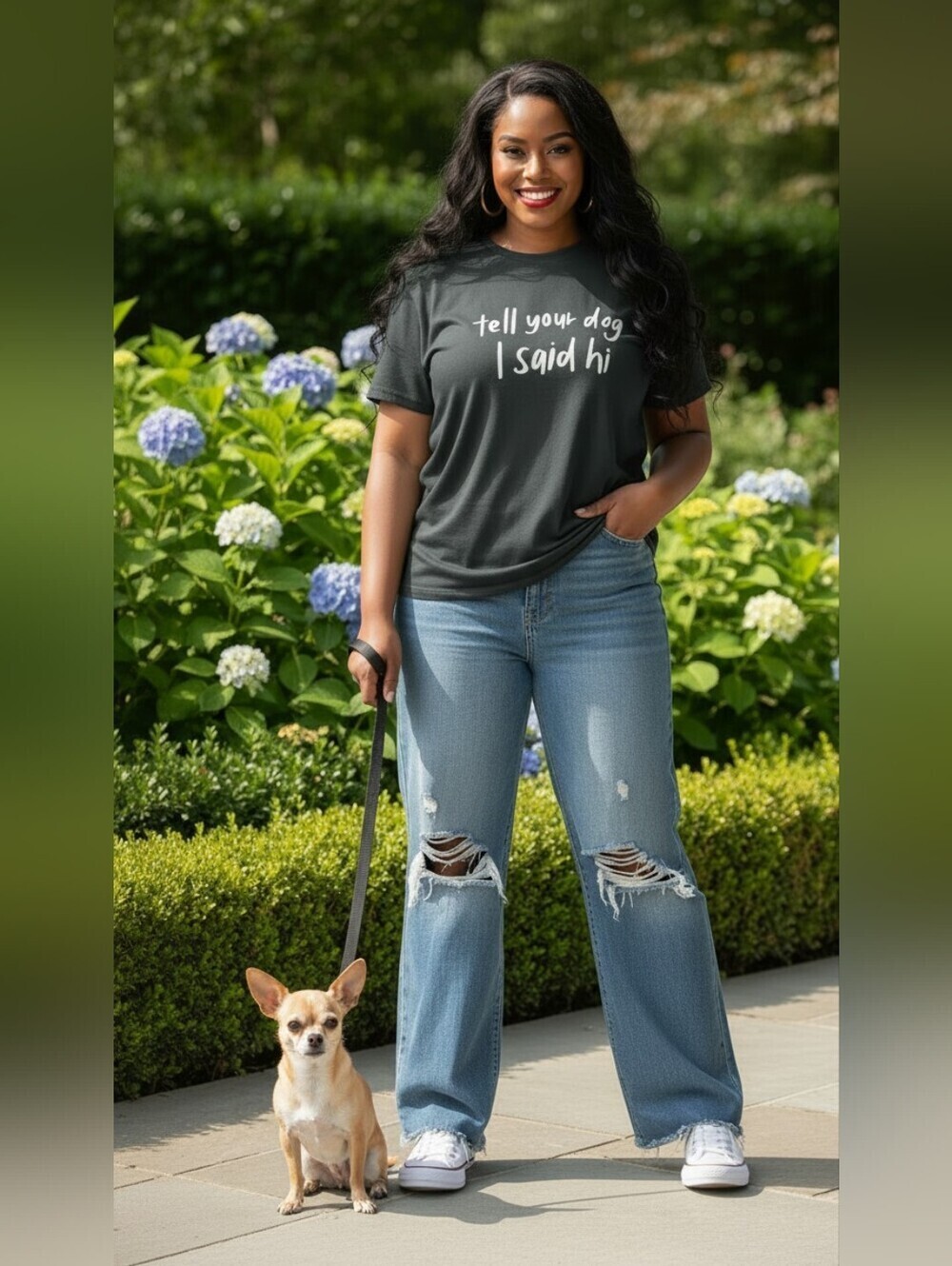 Tell Your Dog I Said Hi Lover T-Shirt